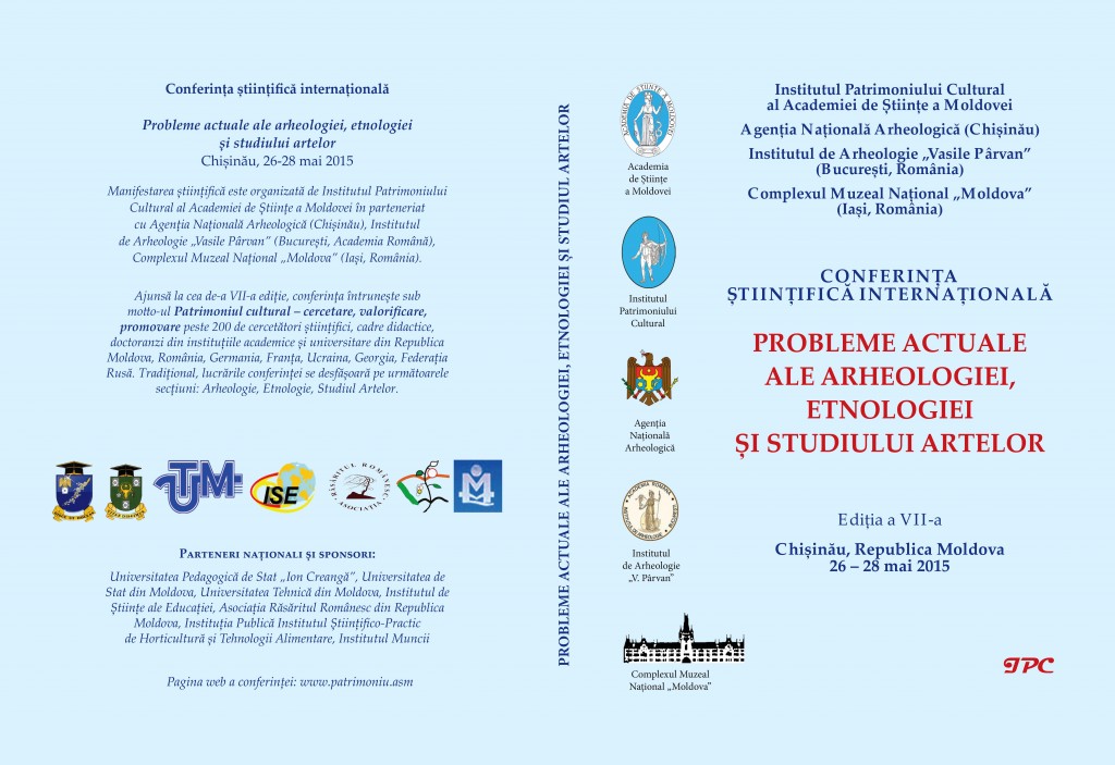 Conferinta_Institutul Patrimoniului Cultural_26-28_mai_2015